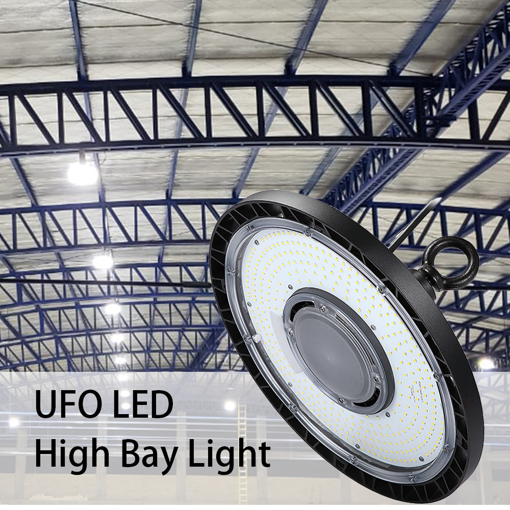 UFO LED High Bay Light - 150W - 21,000 Lumens - 140LM/W - 5000K - 400W MH Equal（1pack）