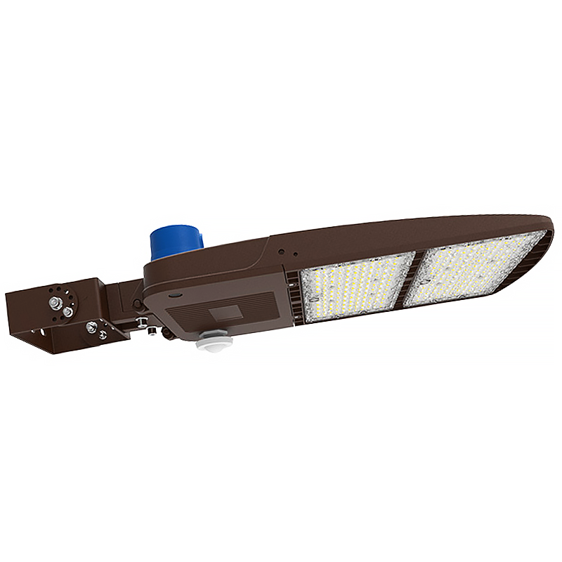 LED Area Lights LED Parking Lot Light - Shoebox Area Light - 3 Selectable Wattages Up To 300W - 3 CCT Selectable - 39,000 Lumens Max - 1,000W MH Equal