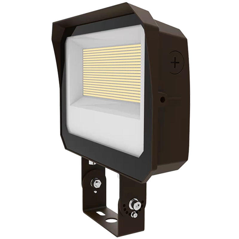 LED Flood Lights LED Flood Light With Slipfitter Mount - 3 Selectable Wattages Up To 80W - 3 CCT Selectable - 10,400 Lumens Max - 250W MH Equal